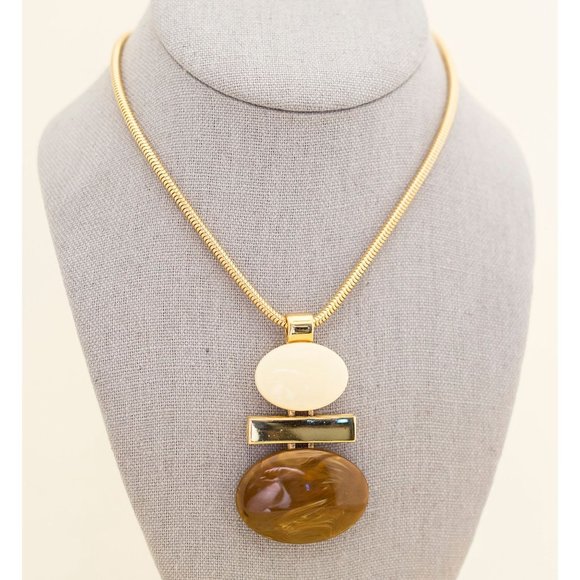 Vintage Boho Pendant Necklace 24 Inches by Avon i8 - Picture 2 of 4